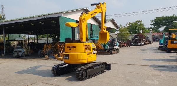 ขาย รถขุด KOMATSU รุ่น PC38UU-2-มือสองญี่ปุ่น แทรกเหล็ก สลัก บูทเอวแน่น 100\% สวยพร้อมใช้งาน มือถือ 0818753444