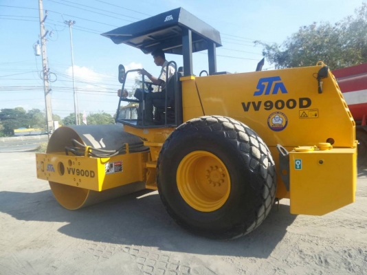 รถบดสั่นเสทือนขนาด10ตัน 2เพลาเปลือกเดียว STA VV900D เครืองดี ระบบสั่นแรง เล่มทะเบียน เจ้าของขายเอง รถบดสั่นเสทือนขนาด10ตัน 2เพลาเปลือกเดียว STA VV900D เครืองดี ระบบสั่นแรง เล่มทะเบียน เจ้าของขายเอง