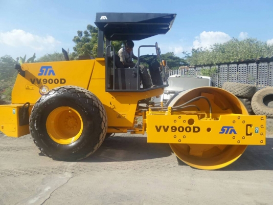 รถบดสั่นเสทือนขนาด10ตัน 2เพลาเปลือกเดียว STA VV900D เครืองดี ระบบสั่นแรง เล่มทะเบียน เจ้าของขายเอง รถบดสั่นเสทือนขนาด10ตัน 2เพลาเปลือกเดียว STA VV900D เครืองดี ระบบสั่นแรง เล่มทะเบียน เจ้าของขายเอง