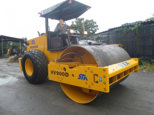 รถบดสั่นเสทือนขนาด10ตัน 2เพลาเปลือกเดียว STA VV900D เครืองดี ระบบสั่นแรง เล่มทะเบียน เจ้าของขายเอง รถบดสั่นเสทือนขนาด10ตัน 2เพลาเปลือกเดียว STA VV900D เครืองดี ระบบสั่นแรง เล่มทะเบียน เจ้าของขายเอง