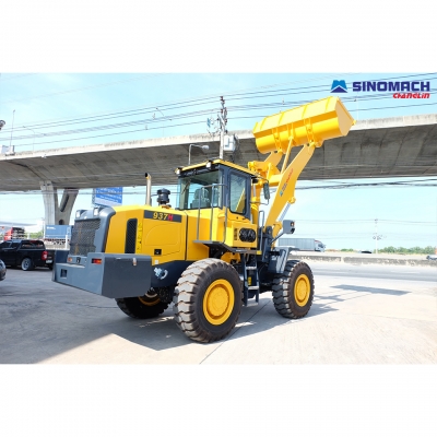 ขายรถตักล้อยางมือหนึ่ง ซิโนแมช-ฉางหลิน 937H ขนาด 3 ตัน แขนยาวพิเศษจากโรงงาน