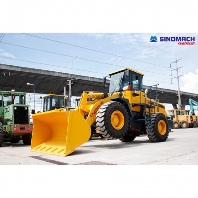 ขายรถตักล้อยางใหม่ ซิโนแมช-ฉางหลิน รุ่น 947H เกียร์ไฟฟ้า ZF ขนาด 4 ตัน แขนนมาตรฐาน