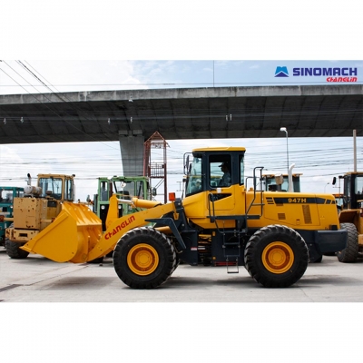 ขายรถตักล้อยางใหม่ ซิโนแมช-ฉางหลิน รุ่น 947H เกียร์ไฟฟ้า ZF ขนาด 4 ตัน แขนนมาตรฐาน
