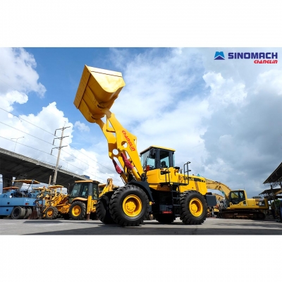 ขายรถตักล้อยางมือหนึ่ง ซิโนแมช-ฉางหลิน รุ่น 947H เกียร์ไฟฟ้า ขนาด 4 ตัน แขนยาวพิเศษโรงงาน