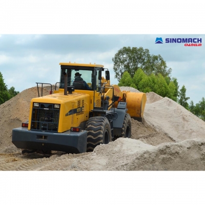 ขายรถตักล้อยางใหม่ ซิโนแมช-ฉางหลิน รุ่น 957S ขนาด 5 ตัน เกียร์ไฟฟ้า