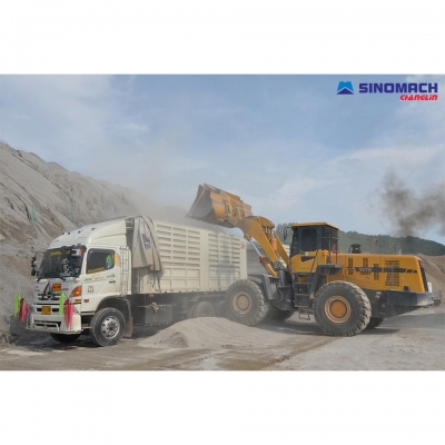 ขายรถตักล้อยางใหม่ ซิโนแมช-ฉางหลิน รุ่น 967H ขนาด 6 ตัน