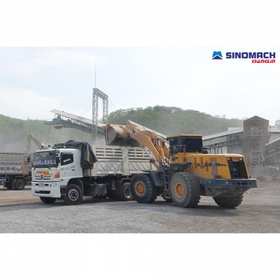 ขายรถตักล้อยางใหม่ ซิโนแมช-ฉางหลิน รุ่น 967H ขนาด 6 ตัน