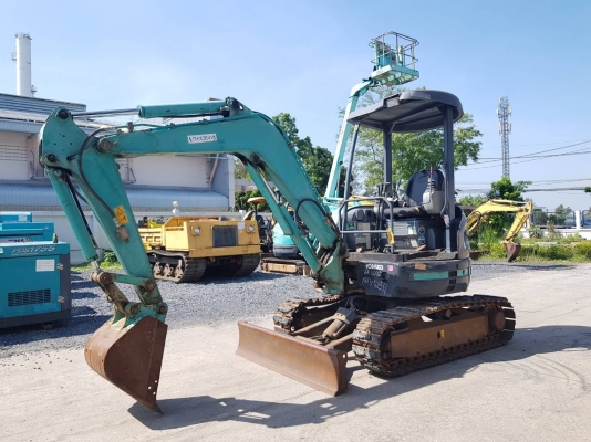 3ตัน KOBELCO SK30SR-3E ปี2007  3,600ชม.แท้ พร้อมไลน์กระแทก จากญี่ปุ่น 092-929-9942 ธีรเทพครับ