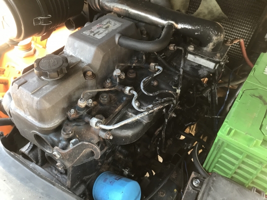 โฟคลิฟ โตโยต้าดีเชล 3 ตัน งากระดก เสาสูง4เมตร