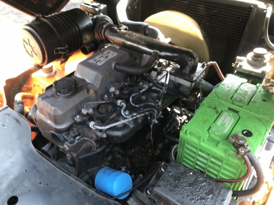 โฟคลิฟ โตโยต้าดีเชล 3 ตัน งากระดก เสาสูง4เมตร