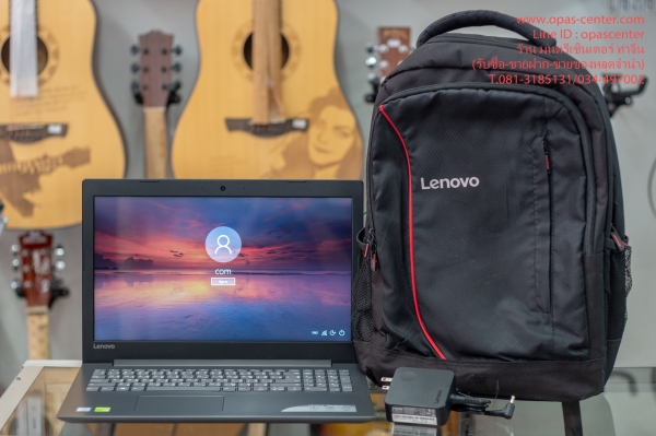 โน๊ตบุ๊ค Lenovo 15.6 นิ้ว ideaPad320 Core i3-6006U RAM 4GB Hdd 1TB การ์ดจอ 920MX ที่ชาร์ท กระเป๋า
