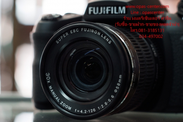 กล้อง Fuji HS25 EXR 16 MP ซูม 30 เท่า จอพับได้ เมม 4 GB กระเป๋า ส่งฟรี