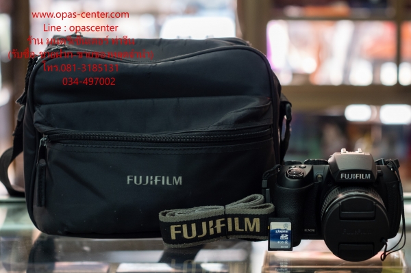 กล้อง Fuji HS25 EXR 16 MP ซูม 30 เท่า จอพับได้ เมม 4 GB กระเป๋า ส่งฟรี