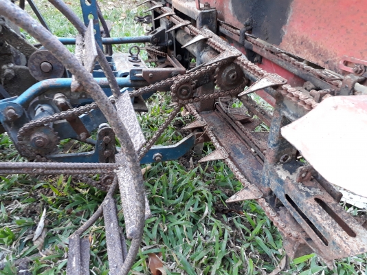 ขายตามสภาพรถเกี่ยวข้าวเดินตาม