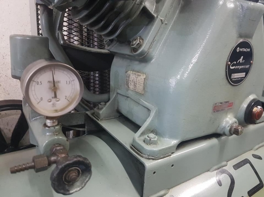 **ขายถูกๆ ปั้มลมมือสอง(เก่านอก-แห้งๆญี่ปุ่น)** HITACHI-BEBICON 10 แรง  2Stage  ทดสอบเรียบร้อย ทำงานได้ดีมากๆ นิ่งๆเงียบๆพร้อมใช้งานครับ