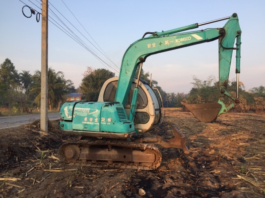 ขายครับ kobelco sk60 mark5 เครื่องดี ปั้มดี ระบบดี ช่วงล่างเต็ม เอกสารใบซื้อขาย เจ้าของขายเอง