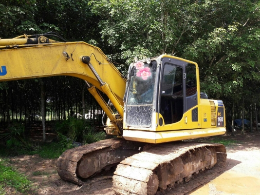 มี VDO ให้ชม.รถแบคโฮ KOMATSU PC160-8 เอกสารชุดจดทะเบียน ไมล์ 13000 ชม.ราคา 880000