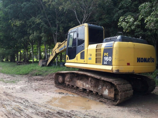 มี VDO ให้ชม.รถแบคโฮ KOMATSU PC160-8 เอกสารชุดจดทะเบียน ไมล์ 13000 ชม.ราคา 880000