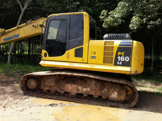 มี VDO ให้ชม.รถแบคโฮ KOMATSU PC160-8 เอกสารชุดจดทะเบียน ไมล์ 13000 ชม.ราคา 880000