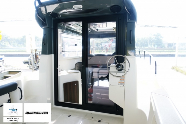 เรือตกปลามาพร้อมห้องนอน ที่จะทำให้คุณมีความสะดวกสบายมากยิ่งขึ้น กับ Quicksilver 675 Pilothouse Explo