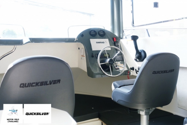 เรือตกปลามาพร้อมห้องนอน ที่จะทำให้คุณมีความสะดวกสบายมากยิ่งขึ้น กับ Quicksilver 675 Pilothouse Explo เรือตกปลามาพร้อมห้องนอน ที่จะทำให้คุณมีความสะดวกสบายมากยิ่งขึ้น กับ Quicksilver 675 Pilothouse Explo