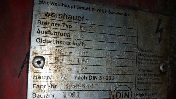 Boller เชื้อเพลิงน้ำมันเตา สภาพสวยถูกๆ