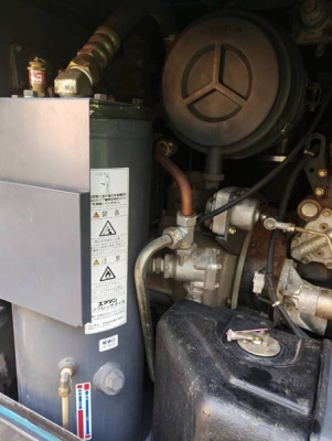 PDS175S - เครื่องปั๊มลม Airman ขนาด 7bar 175cfm. มีล้อ นำเข้าจากญี่ปุ่น by OEK 098-5625920