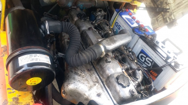 ขายรถยกโฟร์คลิฟท์ TOYOTA3.5 ตัน ดีเซล (ยกตู้คอนเทนเนอร์)