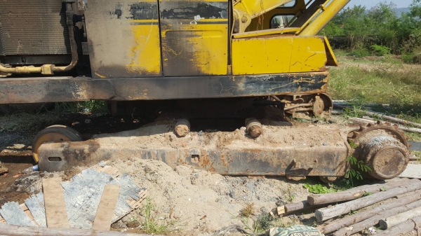 ขายตามสภาพ แบคโฮ MITSUBISHI เครื่อง 6D14 เทอร์โบ ตัวเดินเสีย 1 ข้าง ปั้มถอดไปซ่อม โซ่ดีใบแทรคเต็ม ราคาต่อรองได้ ขายตามสภาพ แบคโฮ MITSUBISHI เครื่อง 6D14 เทอร์โบ ตัวเดินเสีย 1 ข้าง ปั้มถอดไปซ่อม โซ่ดีใบแทรคเต็ม ราคาต่อรองได้