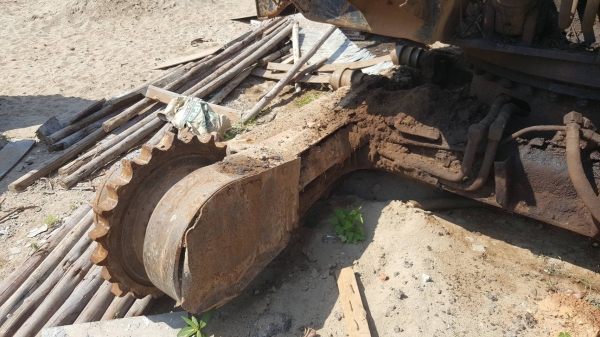 ขายตามสภาพ แบคโฮ MITSUBISHI เครื่อง 6D14 เทอร์โบ ตัวเดินเสีย 1 ข้าง ปั้มถอดไปซ่อม โซ่ดีใบแทรคเต็ม ราคาต่อรองได้ ขายตามสภาพ แบคโฮ MITSUBISHI เครื่อง 6D14 เทอร์โบ ตัวเดินเสีย 1 ข้าง ปั้มถอดไปซ่อม โซ่ดีใบแทรคเต็ม ราคาต่อรองได้