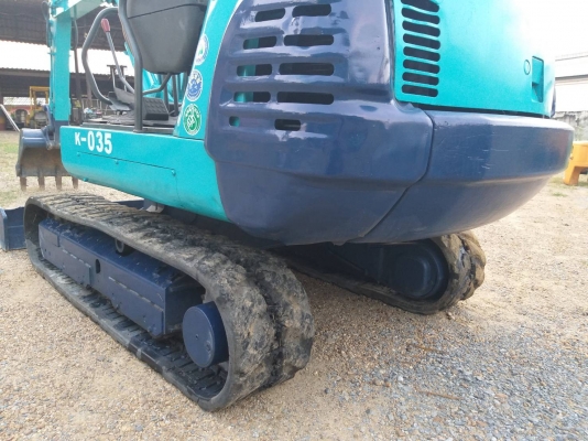 ขายรถแมคโค KUBOTA K-035 แทรคยาง  คอนโทรลสั้น ปั้มนิ้ว มีไปป์ปิ้ง ติอต่อ 098-7962549