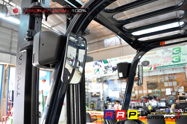 ขายรถโฟล์คลิฟท์มือสอง TOYOTA รุ่น 7FD25-25345 นำเข้าจากประเทศญี่ปุ่น 100\% ไม่เคยใช้งานในไทย