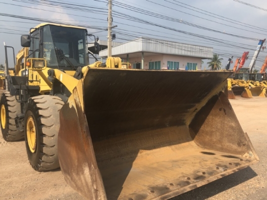 ขายรถตักล้อยาง KOMATSU WA380-5 นำเข้าเองจากญี่ปุ่น สภาพสวยพร้อมใช้ มีVDOการทำงานครับ