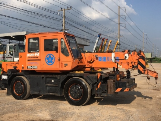 ขายรถเครน TADANO TR80M-1 (ขนาด 8 ตัน) ปี 1993 รถนอกนำเข้าจากญี่ปุ่น สภาพสวยพร้อมใช้ มีVDOการทำงานครั ขายรถเครน TADANO TR80M-1 (ขนาด 8 ตัน) ปี 1993 รถนอกนำเข้าจากญี่ปุ่น สภาพสวยพร้อมใช้ มีVDOการทำงานครั