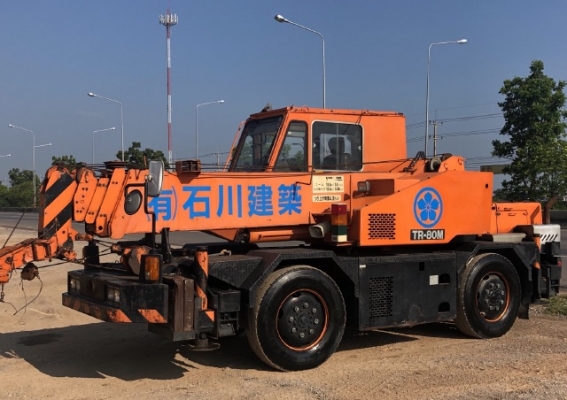 ขายรถเครน TADANO TR80M-1 (ขนาด 8 ตัน) ปี 1993 รถนอกนำเข้าจากญี่ปุ่น สภาพสวยพร้อมใช้ มีVDOการทำงานครั ขายรถเครน TADANO TR80M-1 (ขนาด 8 ตัน) ปี 1993 รถนอกนำเข้าจากญี่ปุ่น สภาพสวยพร้อมใช้ มีVDOการทำงานครั