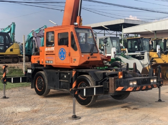 ขายรถเครน TADANO TR80M-1 (ขนาด 8 ตัน) ปี 1993 รถนอกนำเข้าจากญี่ปุ่น สภาพสวยพร้อมใช้ มีVDOการทำงานครั