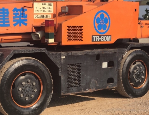 ขายรถเครน TADANO TR80M-1 (ขนาด 8 ตัน) ปี 1993 รถนอกนำเข้าจากญี่ปุ่น สภาพสวยพร้อมใช้ มีVDOการทำงานครั