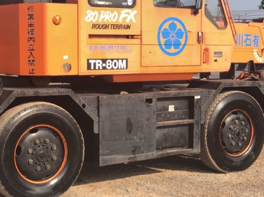 ขายรถเครน TADANO TR80M-1 (ขนาด 8 ตัน) ปี 1993 รถนอกนำเข้าจากญี่ปุ่น สภาพสวยพร้อมใช้ มีVDOการทำงานครั