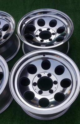 ขายล้อหยดน้ำ MICKEY THOMPSON แท้ ขอบ 16"x8" ออฟลบ 20 สวยๆ