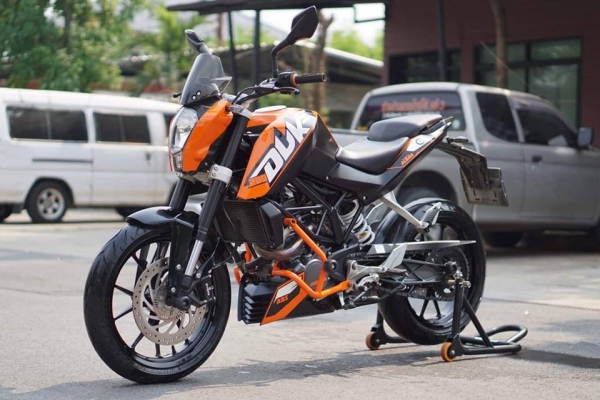 ร้าน วุฒิ นนบุรี ขาย KTM duke200cc. เดิมสวย