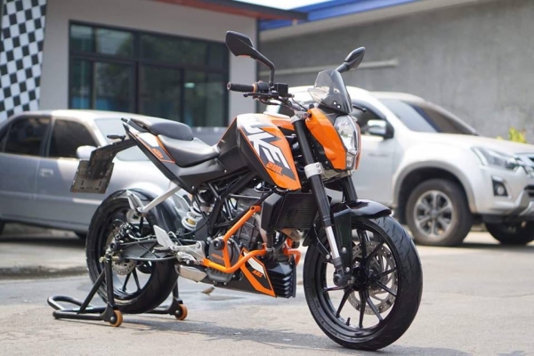 ร้าน วุฒิ นนบุรี ขาย KTM duke200cc. เดิมสวย