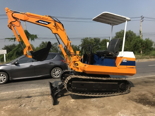 Komatsu pc20รุ่น5สภาพดีเก่าญี่ปุ่น มีใบอินวอยไม่เคยใช้ในไทย