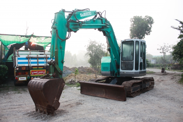 ขายรถแบคโฮ HANIX S&amp;B800-2 (เทียบเท่าPC75UU)  ติดต่อ 086-775-7900, 086-324-1992