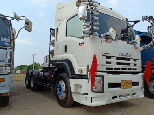 Isuzu 354 แรง ปี 55 หัวลากสิบล้อ CNG ไมล์ 32x,xxx #น้ำหนักรถ 9,700 พร้อมใช้งาน Isuzu 354 แรง ปี 55 หัวลากสิบล้อ CNG ไมล์ 32x,xxx #น้ำหนักรถ 9,700 พร้อมใช้งาน