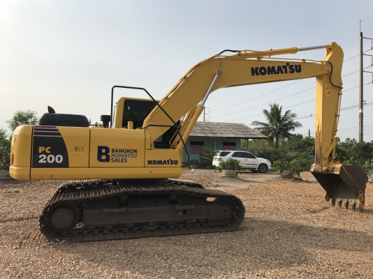 ขาย KOMATSU PC200-8MO  4000 ชั่วโมง PM7000 สภาพสวยเดิมๆ โทร 081-4283210