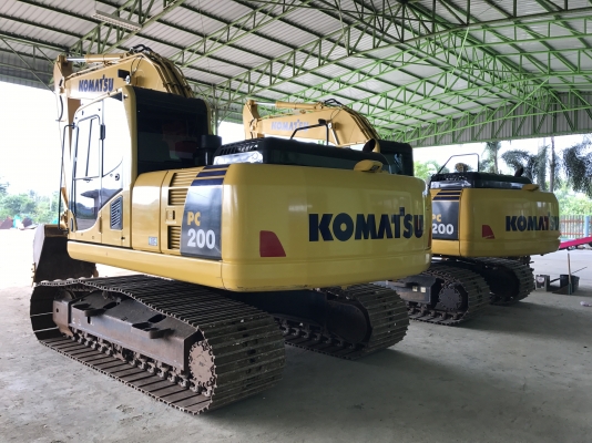 ขาย KOMATSU PC200-8MO  4000 ชั่วโมง PM7000 สภาพสวยเดิมๆ โทร 081-4283210