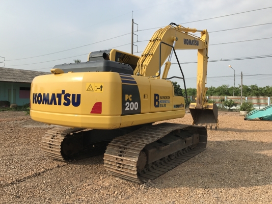 ขาย KOMATSU PC200-8MO  4000 ชั่วโมง PM7000 สภาพสวยเดิมๆ โทร 081-4283210