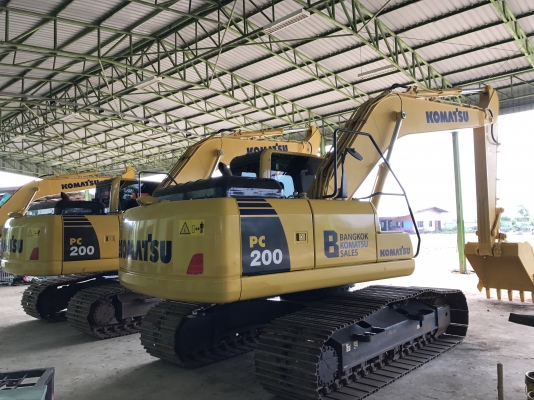 ขาย KOMATSU PC200-8MO  4000 ชั่วโมง PM7000 สภาพสวยเดิมๆ โทร 081-4283210