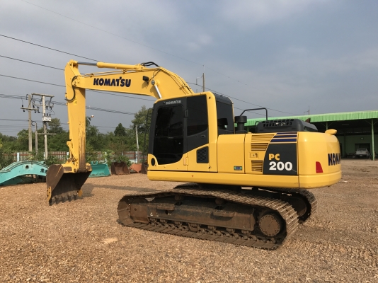 ขาย KOMATSU PC200-8MO  4000 ชั่วโมง PM7000 สภาพสวยเดิมๆ โทร 081-4283210