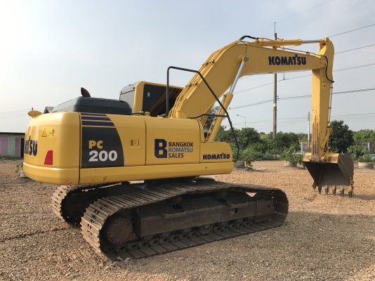 ขาย KOMATSU PC200-8MO  4000 ชั่วโมง PM7000 สภาพสวยเดิมๆ โทร 081-4283210